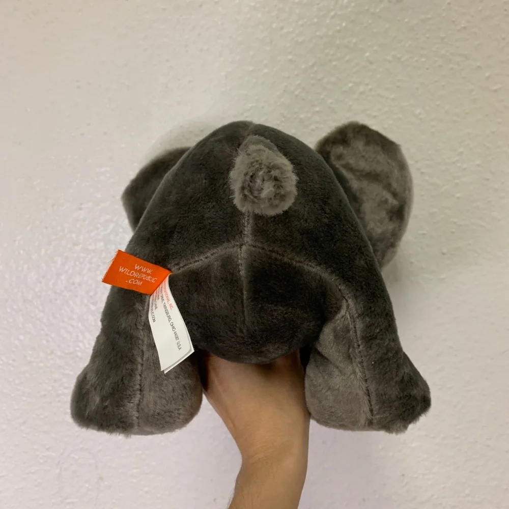 Wild Republic Stuffed Elephant Pittsburgh Zoo Stuffed Animal Plush Toy Realistic - Picture 8 of 10